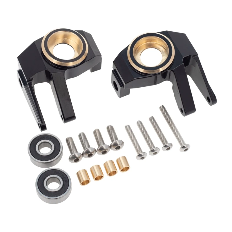 Heavy Duty Brass AR90 Steering Knuckles Steering Blocks For Axial SCX6