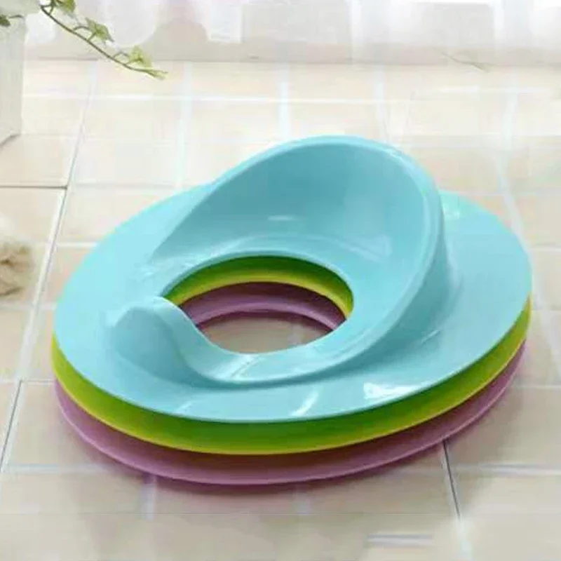 Portable Kids Travel Potty Seat Pad Baby Solid Toilet Training Seat Cover Toddler Urine Assistant Cushion Children Pot Seater 4