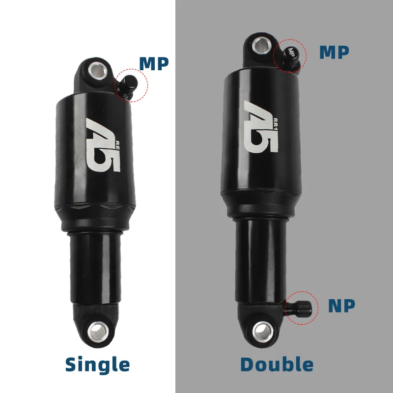 KS A5 RE/RR1 125/150/165/190 Rear Shocks for MTB Bicycle Rear Shock Bike Mountain Bicycle Rear Shock 150mm A5-RE
