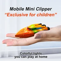 RC Baots 2.4G 4WD Mini Remote Control Boat with Light Speedboat for Pools Competitive Indoor Watercraft Toys For Kids Gifts 4