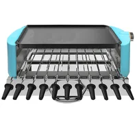 360 Degree Automatic Rotating Barbecue Machine 220V/1800W Multi-Function Grill HRG2013 Barbecue Hot Pot Barbecue Skewers 2
