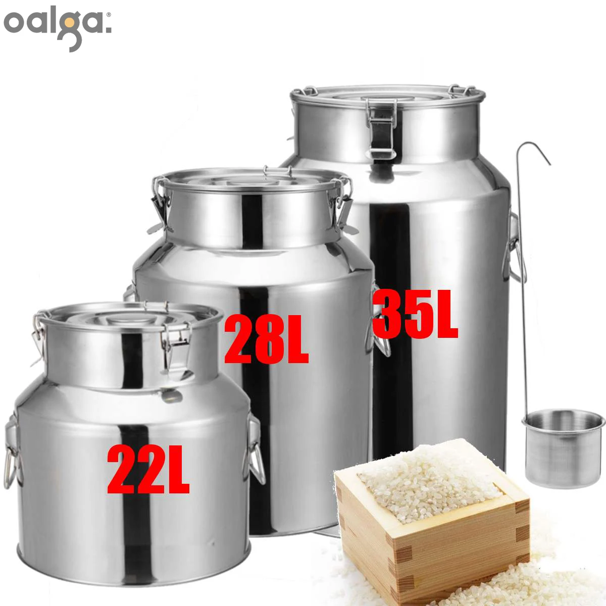 304 Stainless Steel Soup Bucket Milk Barrel Soup Pot Large Capacity Kitchen Restaurant Hotel Cookware Pot Wine Barrel Barware