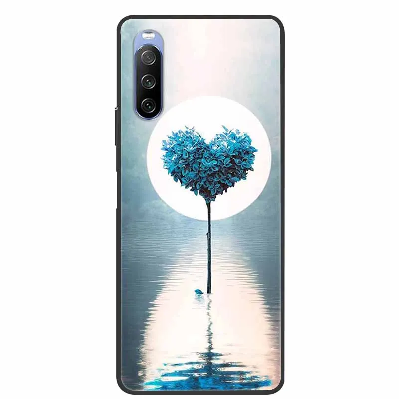 Flower Design Soft Silicone Back Cover Phone Case
