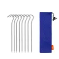 8pcs titanium