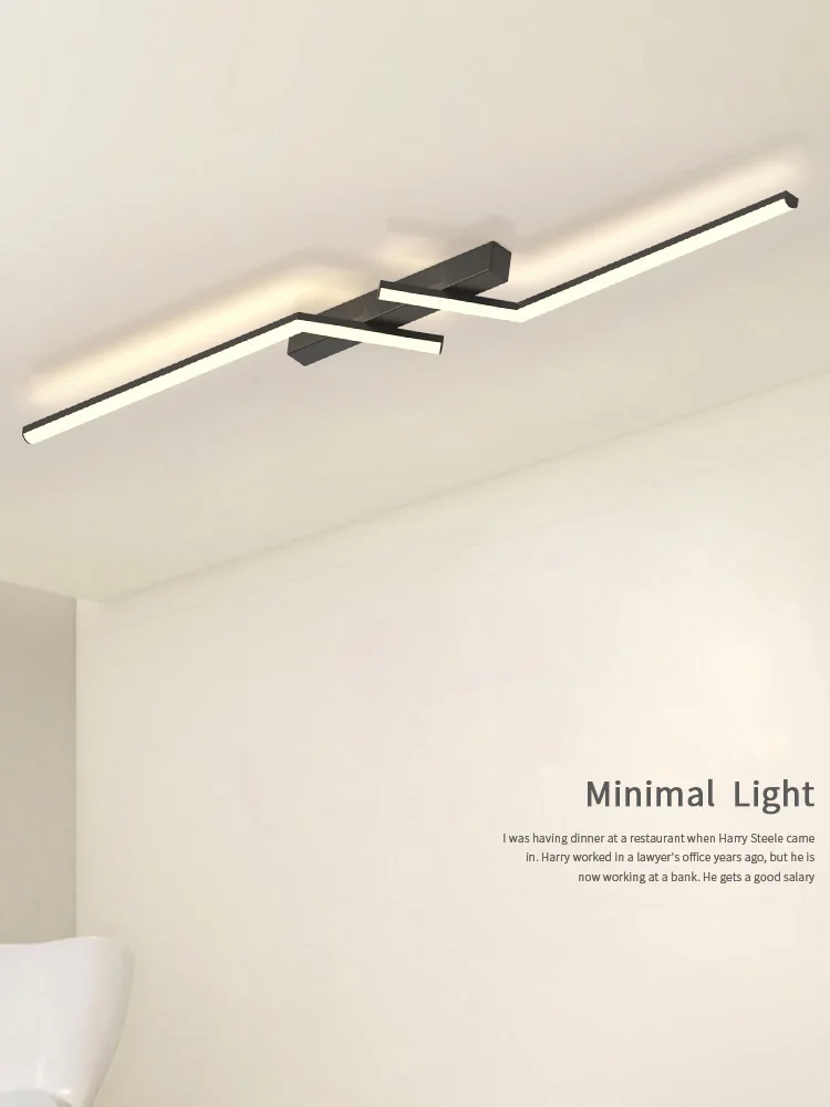 

Modern LED Ceiling Light Simple Bedroom Hanging Light Minimalist Ceiling Lamp for Living Room Home Decor Aisle Lights Chandelier