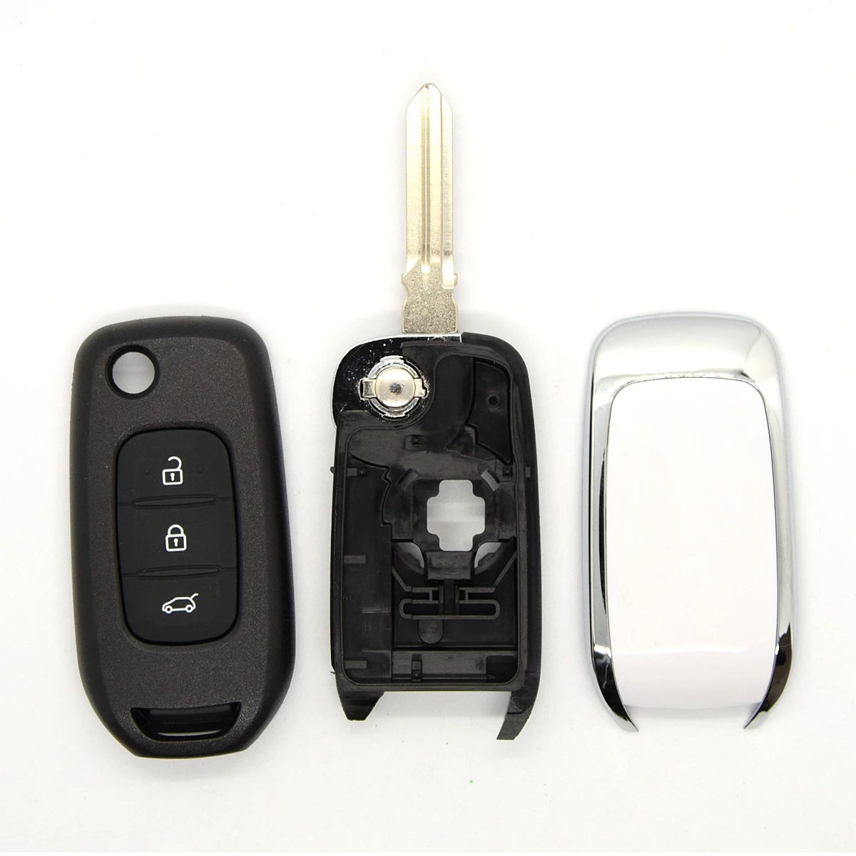 3 Buttons Case BEST KEY For Renault Captur Symbol Kadjar Kaptur (Russia) Megane 3 Remote Car Key Smart Shell Uncut