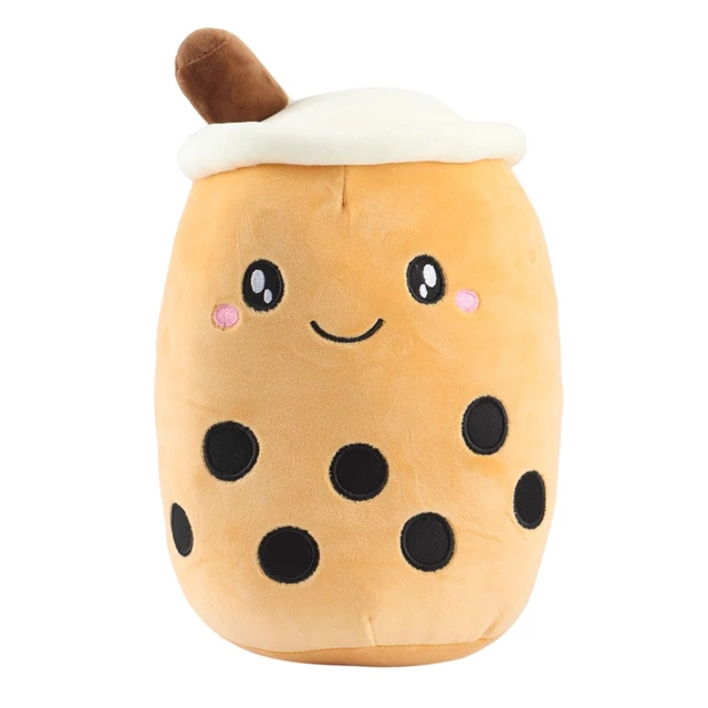 Plush Bubble Tea Plush Pillow Stuffed Toy Soft Hugging Pillow Plush Back Pillow Gifts For Girl And Friends 1