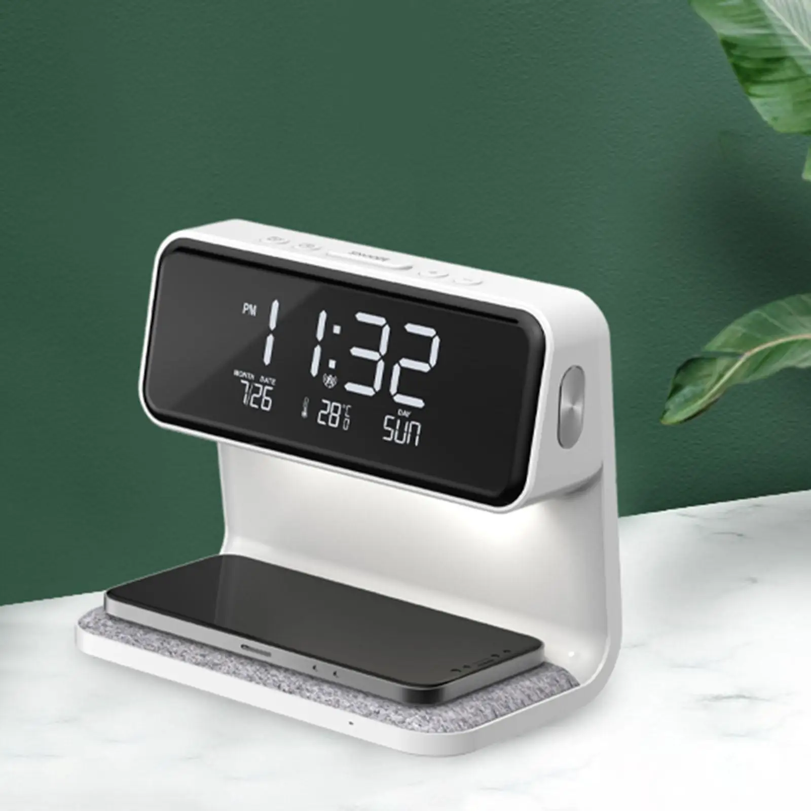 Wireless Charging Lamp Birthday Gifts NightStand Light Bedside Table Lamp for Living Room Bedroom Reading Home Women Men