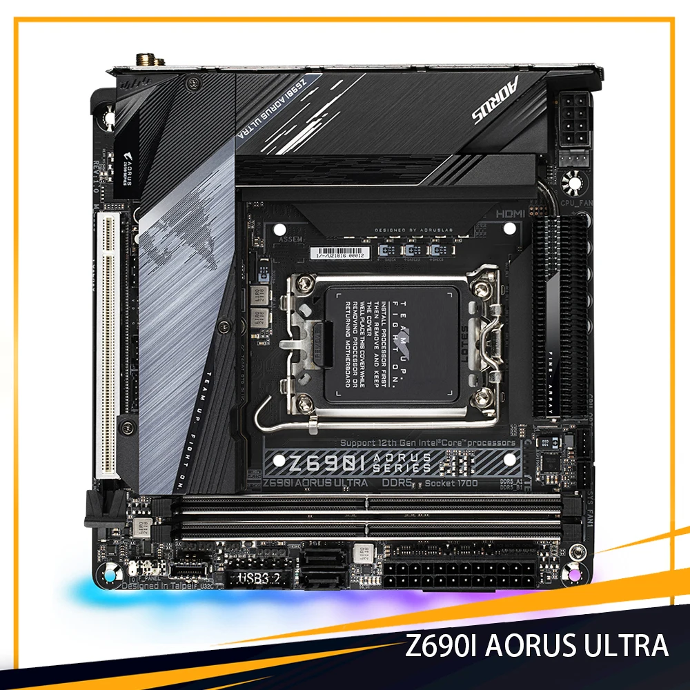 Z690I Aorus Ultra Per Gigabyte Lga1700 Z690 2 * Ddr5 64Gb Mini-Itx Scheda Madre Desktop Nave Veloce Di Alta Qualità