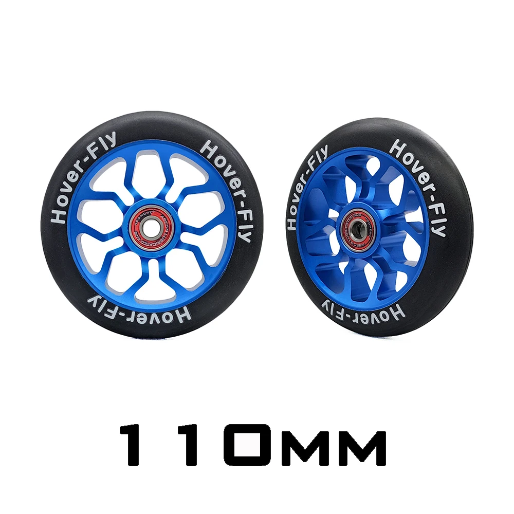 Premium Replacement Scooter Wheels with Bearings & Bushings - Set of 2