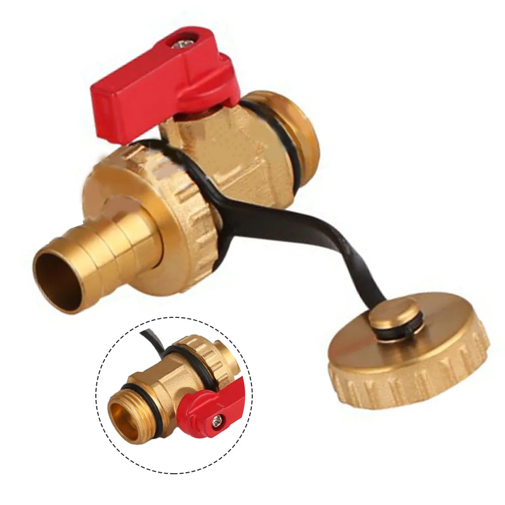 

Drain Valve Ball Valve -20 To +110°C 1/2inch 16 Bar 1pc Black Lacquered External Thread Metal Handle Brand New