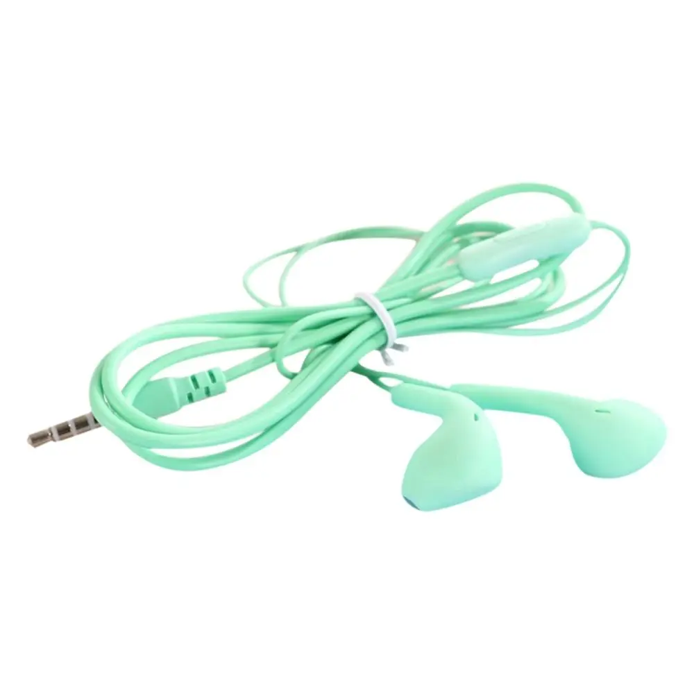 High-Quality 3.5mm Stereo In-Ear Earphones with Microphone and Enhanced Bass