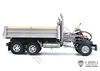 Lesu 1/14 King 6X6 RC Dumper Truck Remoted Control Kit Tipper Diy Model Vehicle Light Sound For Toys Tamiyaya Boy Gifts 3