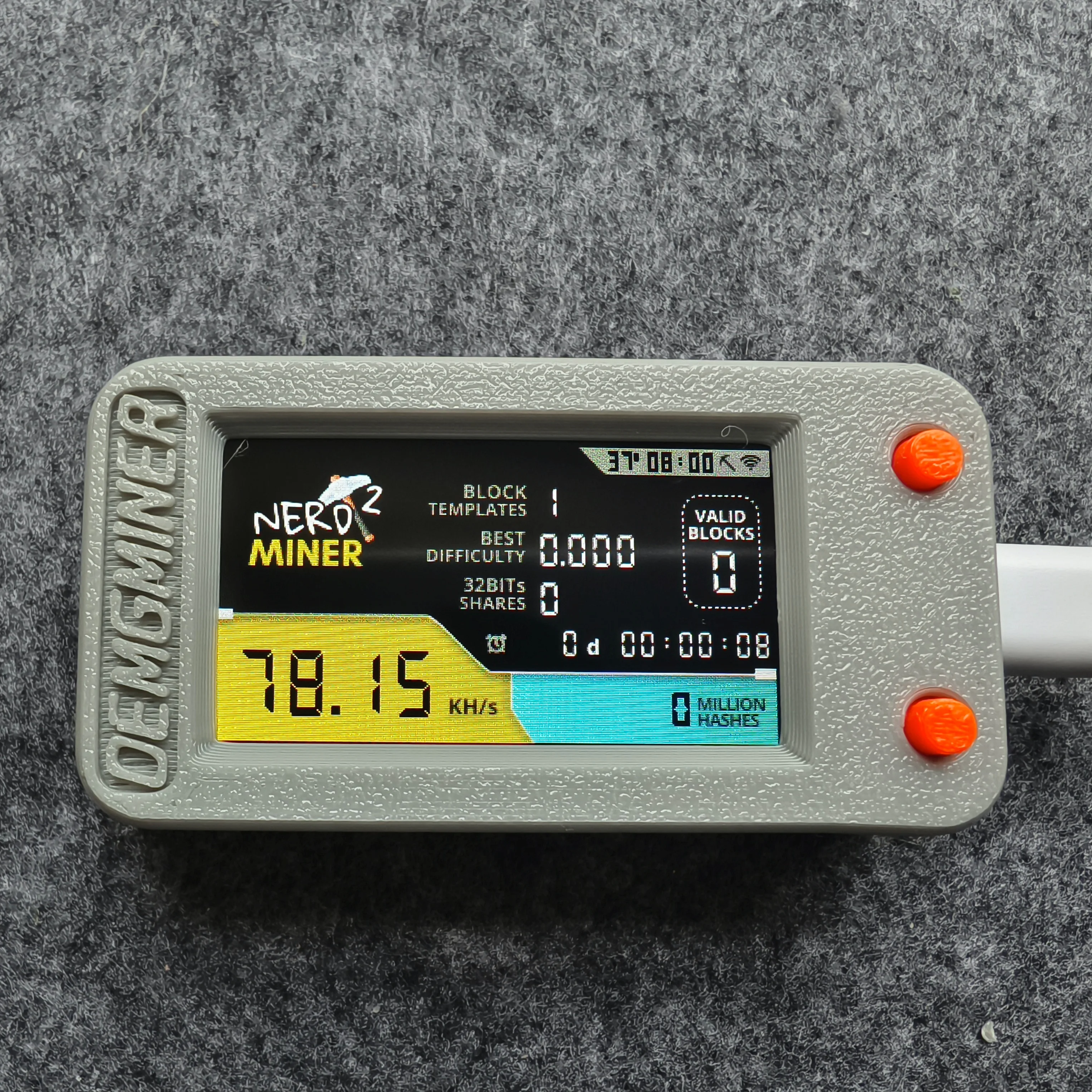 offical Nerdminer V2pro Bitcoin Nerd Miner 78KH/s V1.6.3 Bitcoin btc  Lottery Miner Lilygo btc lottery miner - AliExpress