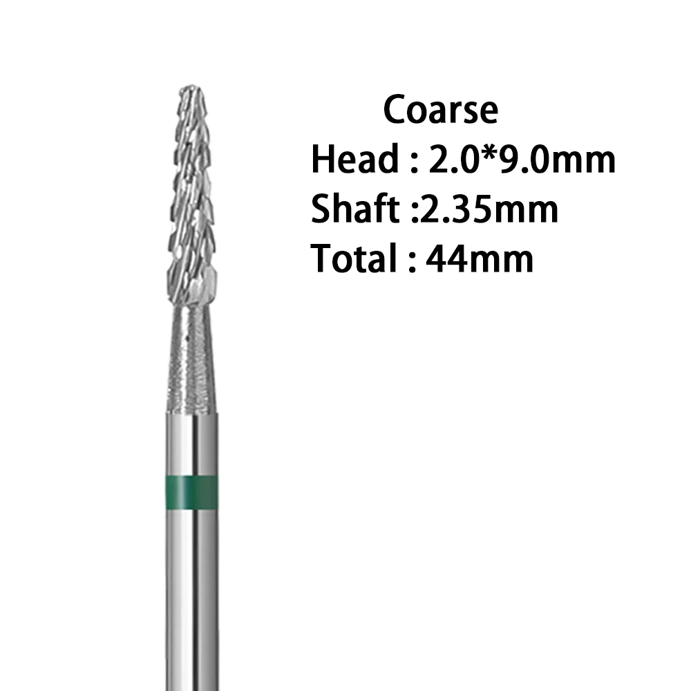 Nail Drill Bit 4 Grits Carbide Nail Drill Bit Electric Milling Cutter for Manicure Rotate Burr Remove Gel Polish Tools Nail Files Accesories