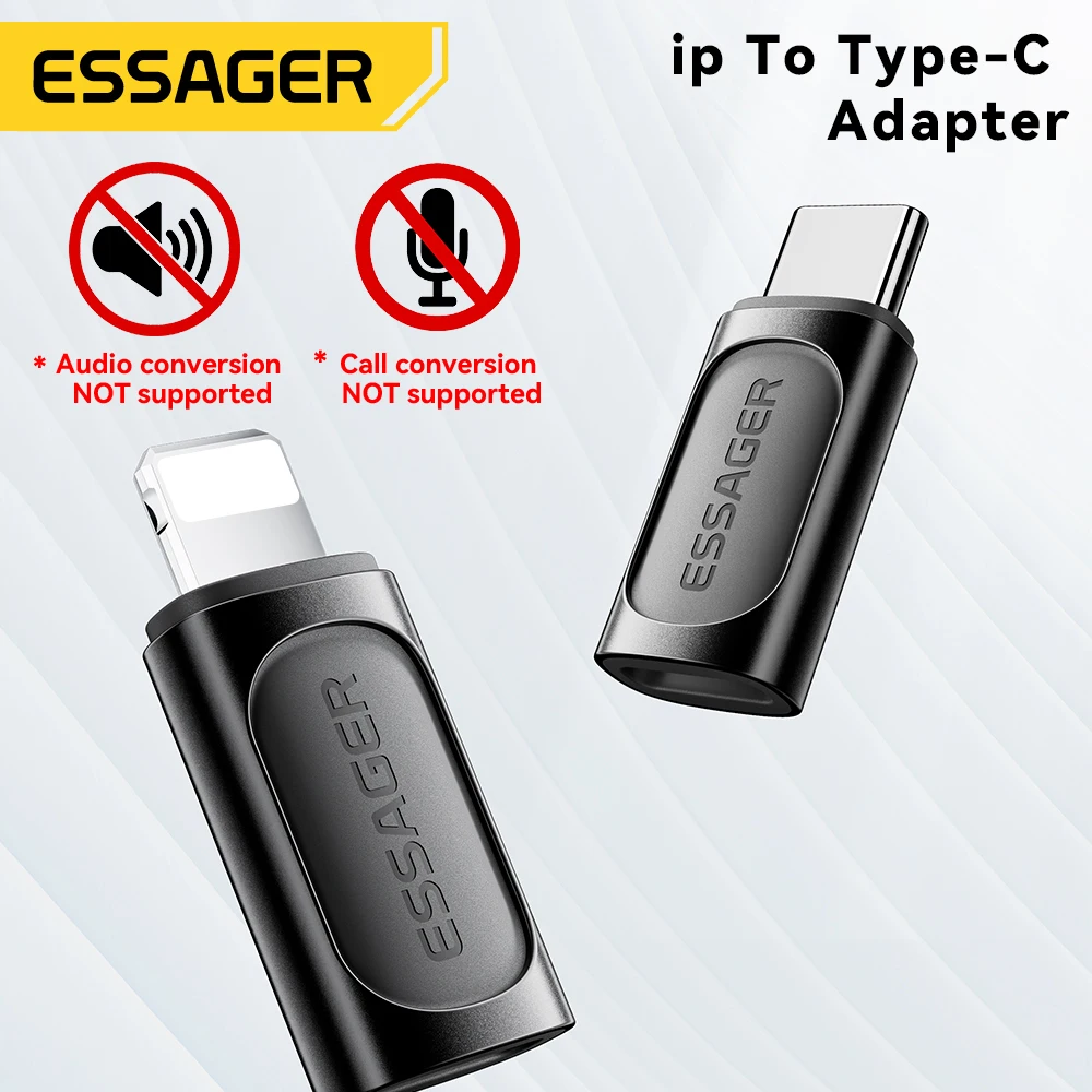 Essager 20W PD Fast Charging OTG Adapter with USB-C to Lightning Converter
