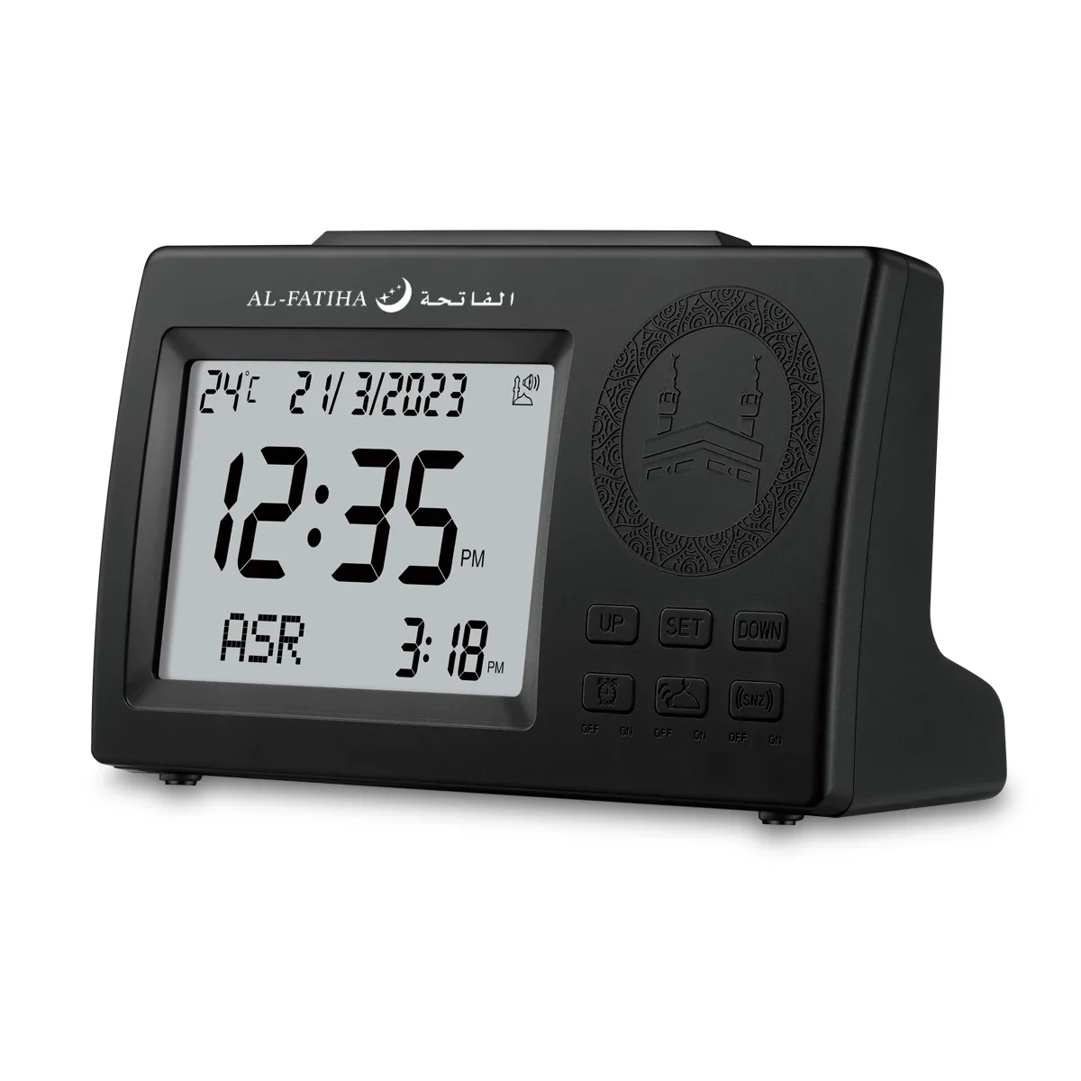 Digital LED Azan Clock  Muslim Islamic Islam stylish Azan Adhan Prayer Reminder Alarm Mosque Wall Clock Prayer Time Hijri 2