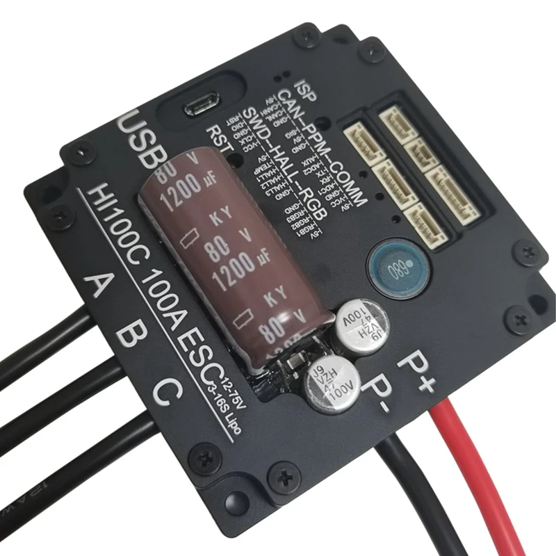 

Surf Board Electric Control Board 80V100A As5047p Robot Joint Parts Benjamin Electric Regulating Foc