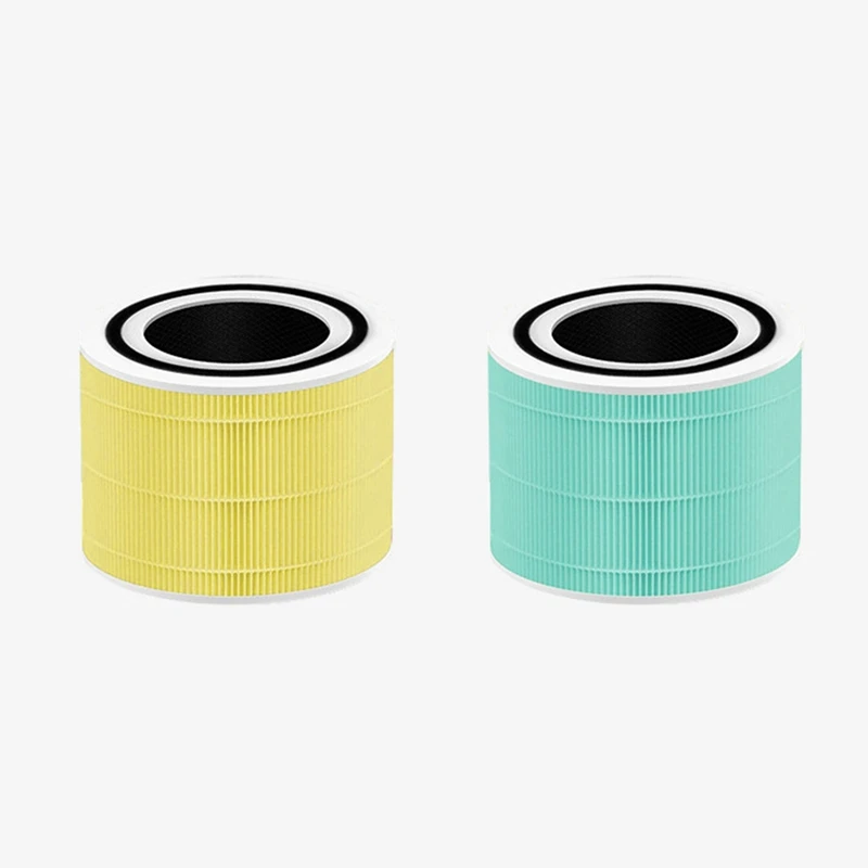 Core 300 True HEPA Parts Filters For LEVOIT Core 300 And Core 300S Vortex  Air Air Purifier Core 300-RF Yellow 2Pcs - AliExpress