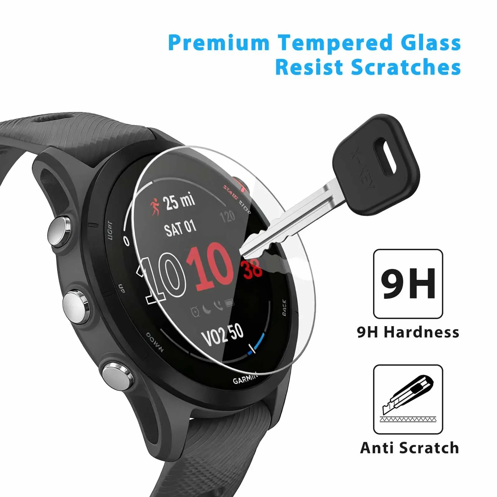 Ultra-HD Tempered Glass Screen Protector - 9H Anti-Scratch Film