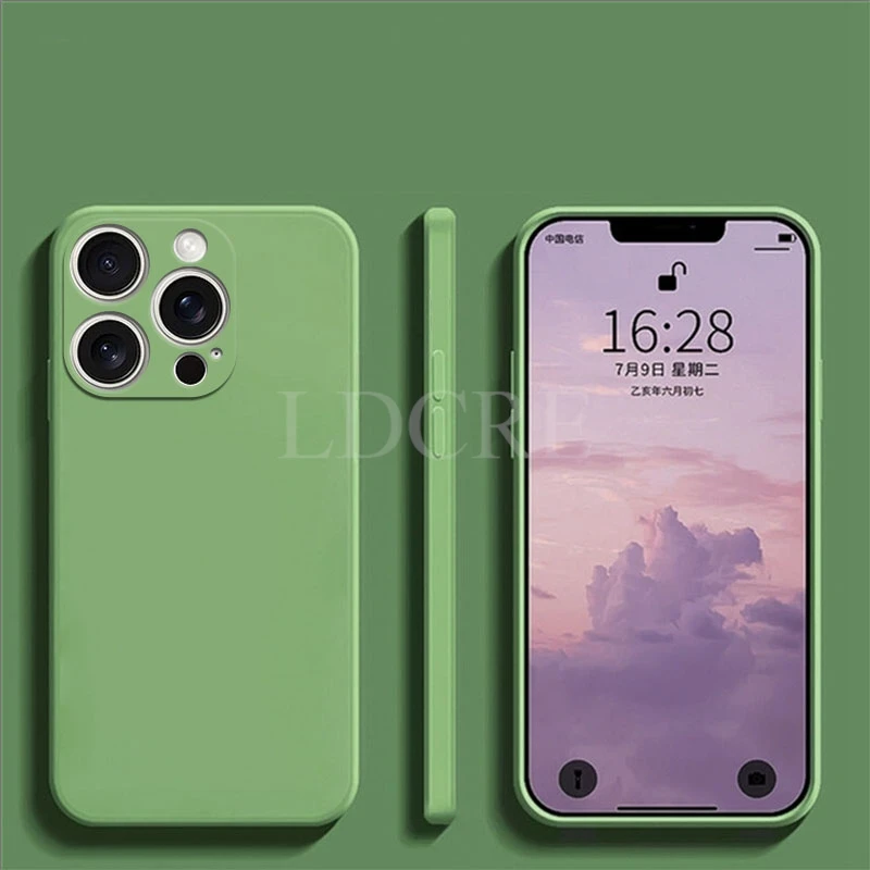 Premium Liquid Silicone TPU Rubber Phone Protector Case