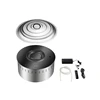 550mm Remote Control Intelligent Smart Bio Burner Automatic Round Ethanol Fireplace 3