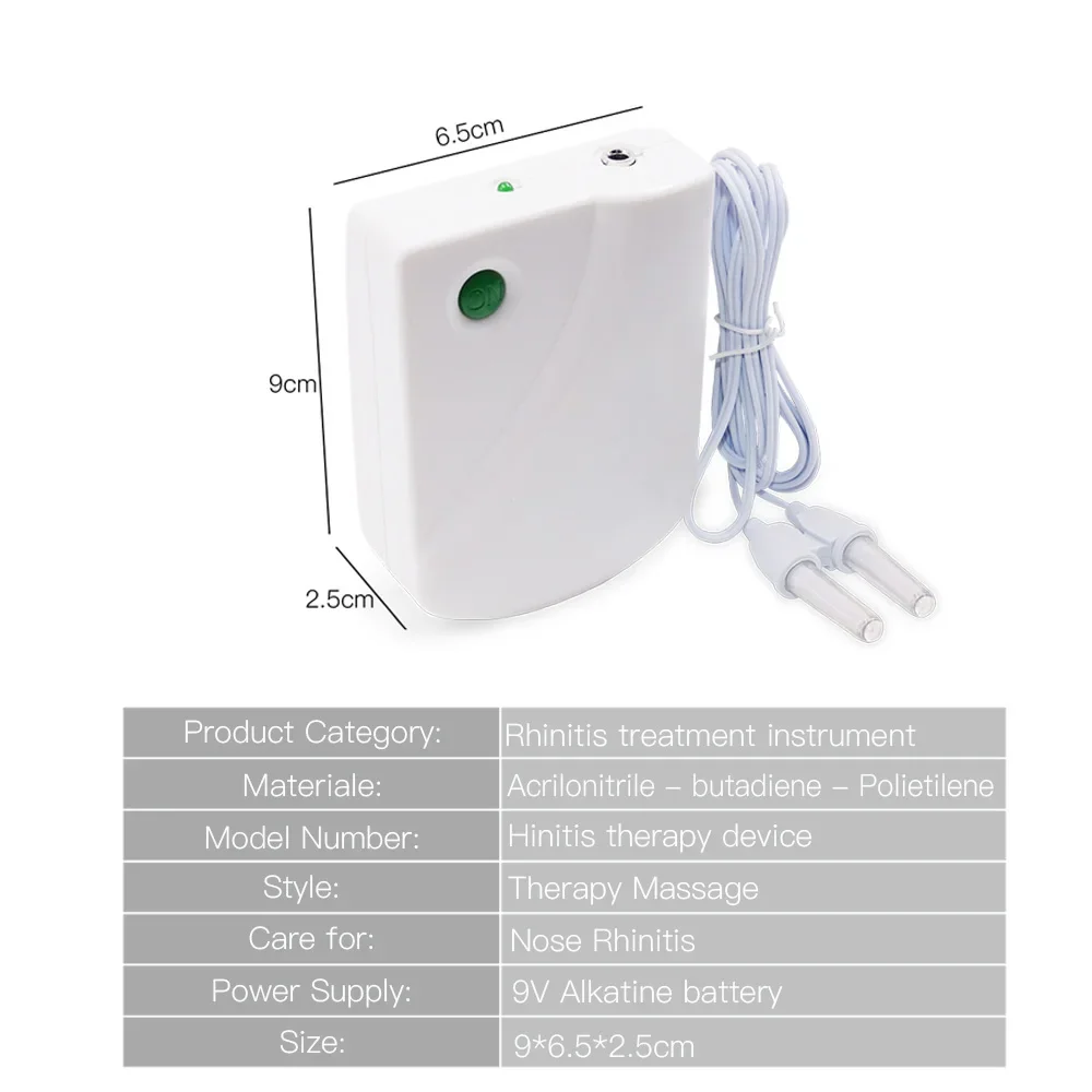 Nose Massager Rhinitis Sinusitis Cure Therapy Machine Bionase Massage Device Laser Treatment Health Care