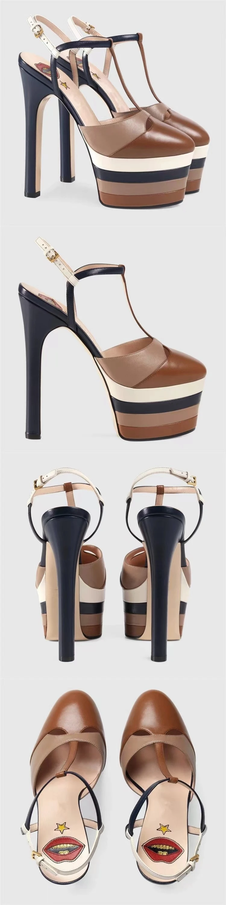 16cm High Heel Sandals | Sexy Nightclub Runway Party Shoes