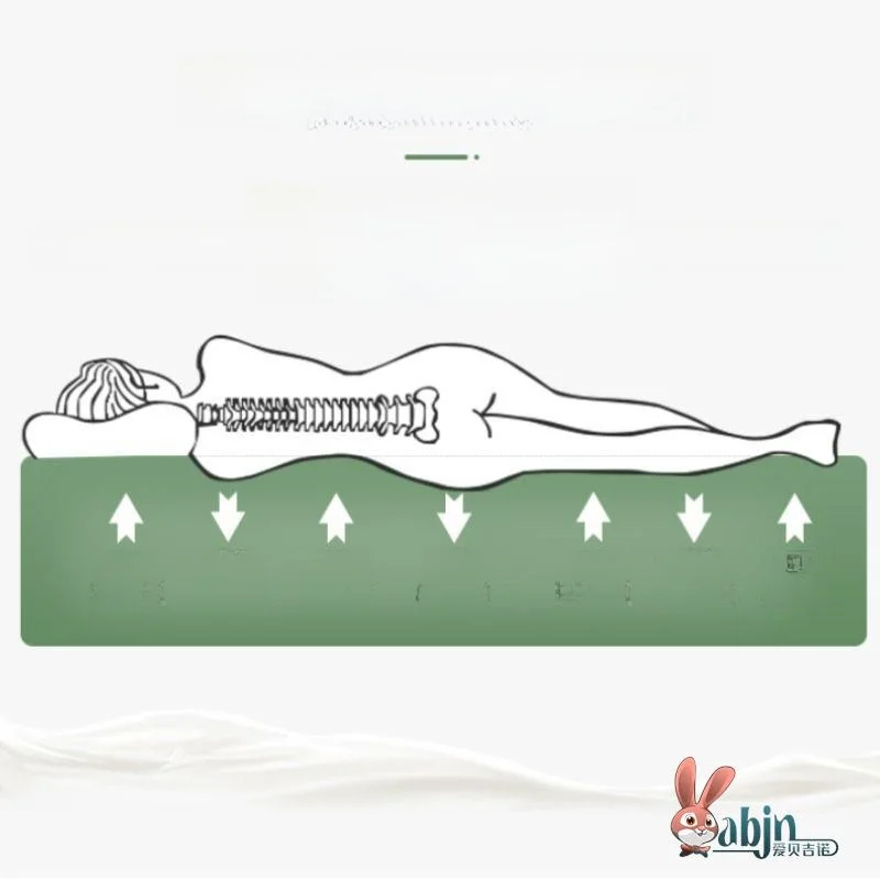 Thiened Latex Sponge Mattr Non-Slip Soft Pad for Dormi Home Use Student Single Double Tat Four Seasons Design