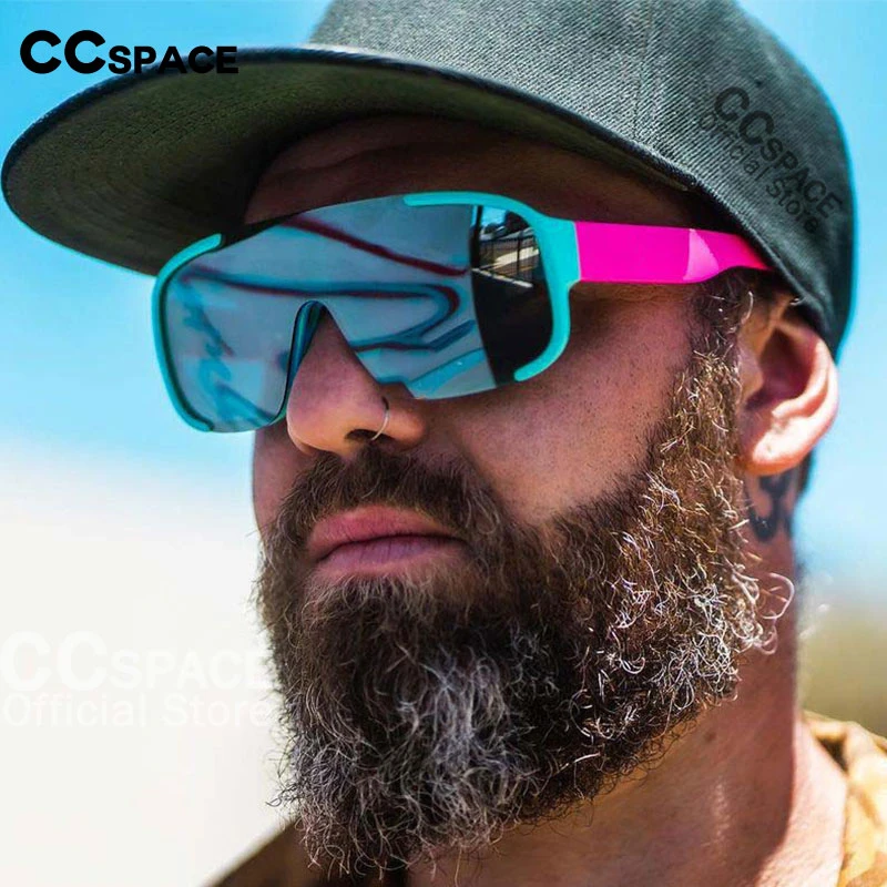 54511 Oversized Goggle Sunglasses Fashion Men Women Brand Designer