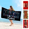 Avengers Marvel Logo Microfiber Blanket Quick Drying Beach Towels Oversized Printing Super Absorbent Pool Towel Blanket 1