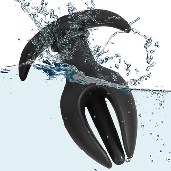 Hot Selling Inflate Anal Plug Dildo Flower Big Buttplug 18 Sex Toys For Women/Men Anal Toys Dilator For Adults Anus Butt Plug 2