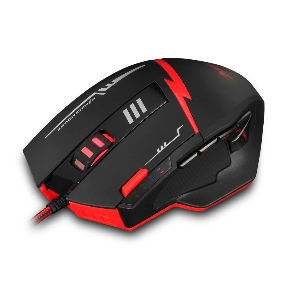 

Zelotes master wired programming mouse 11 key private mode macro mouse gun pressing mouse without backseat feature