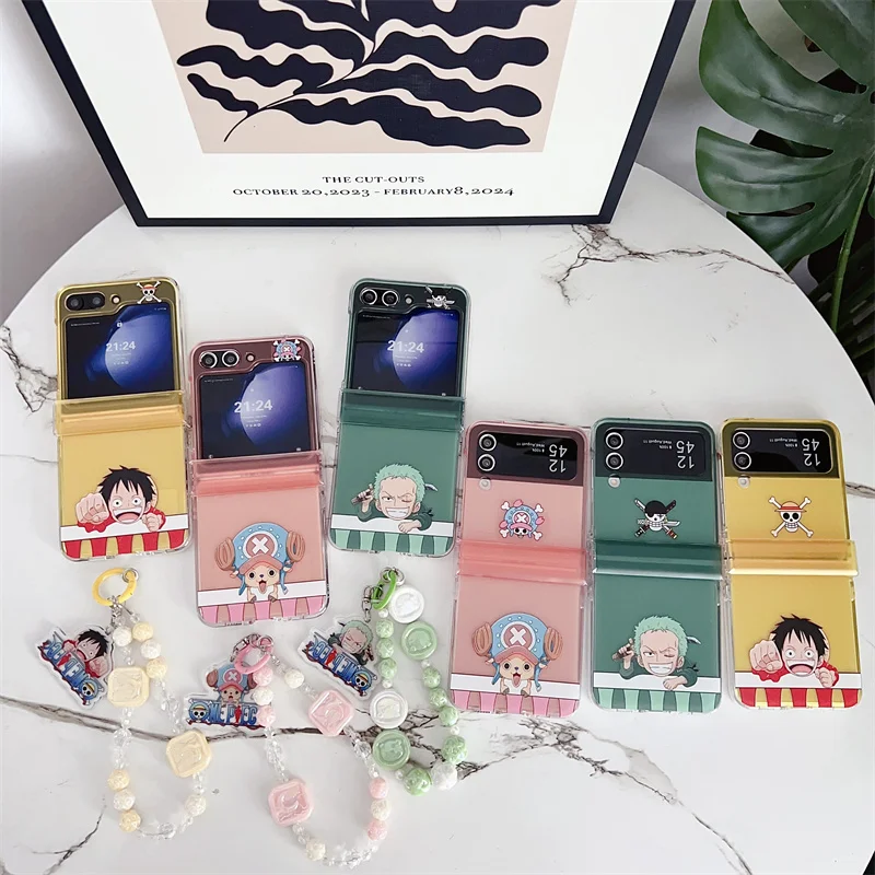 Japan Anime One Piece Phone Case For Samsung Galaxy Z Flip 6