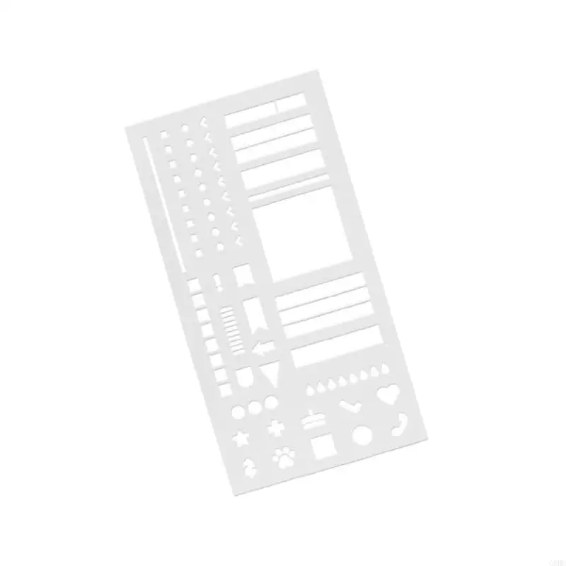 저널링 이벤트 계획을 위한 청소 친화적인 그리드 디자인을 갖춘 G8DF 일정 눈금자