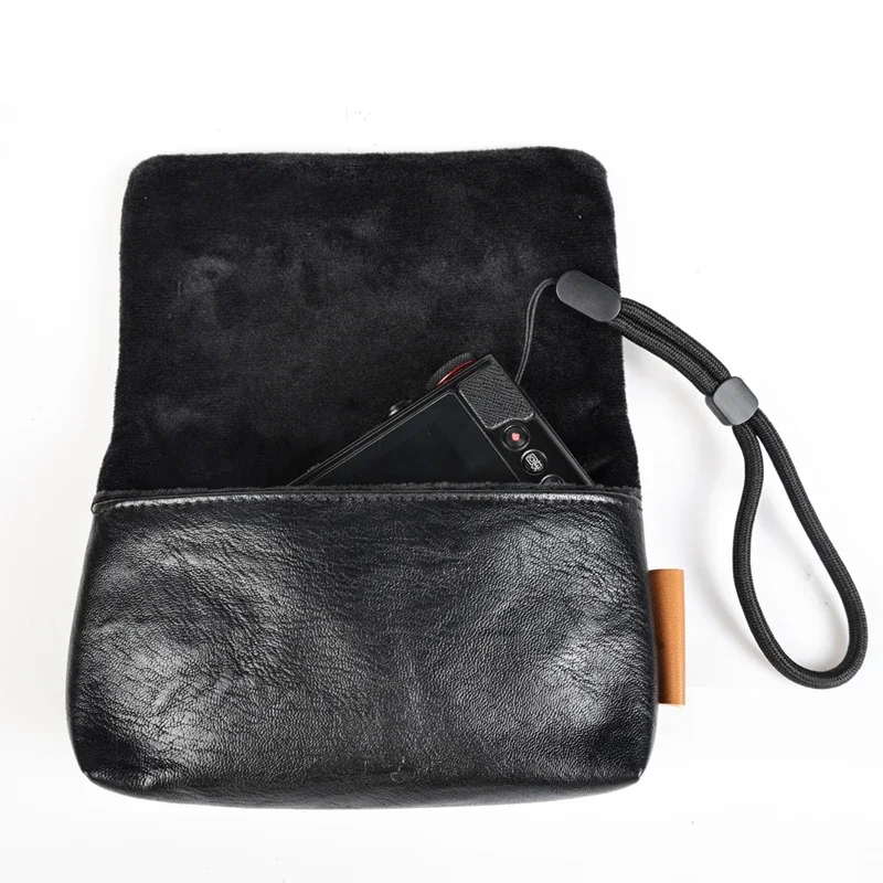 Borsa per Fotocamera Adatta per Ricoh GR2 GR3X G7X3 G7X2 G7X Serie Black Card RX100M3 M4 M5 M6 M7 Fotocamere Digitali Piccole Borse a Mano - immagine 2