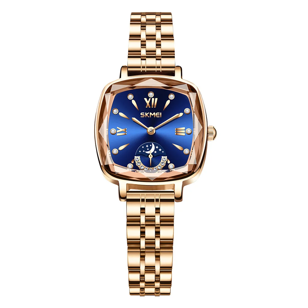 ساعة كوارتز للسيدات فاخرة من SKMEI مقاومة للماء من...