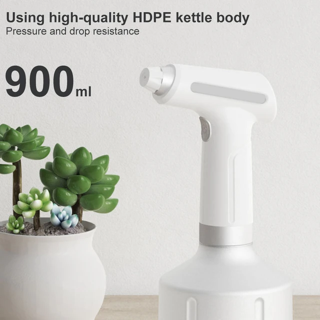 Elektromos Növényi Spray-Palack Usb Újratölthető Automatikus Öntözés Ködös Spray Palack Hordozható Kézi Kerti Permetező Szerszámok