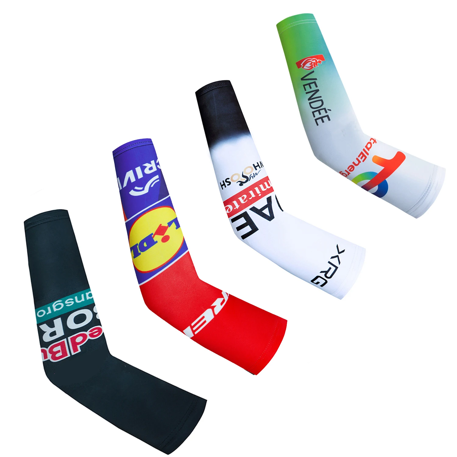 UAE Team 2026 Cycling Arm Warmers – Quick-Dry Bike Sleeves for Men & Women 1