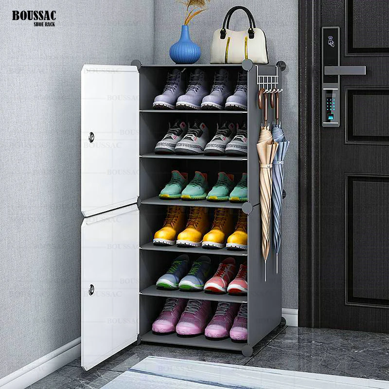 Modular Shoe Rack Small Shoes Organizer Dustproof Storage Shelf DIY