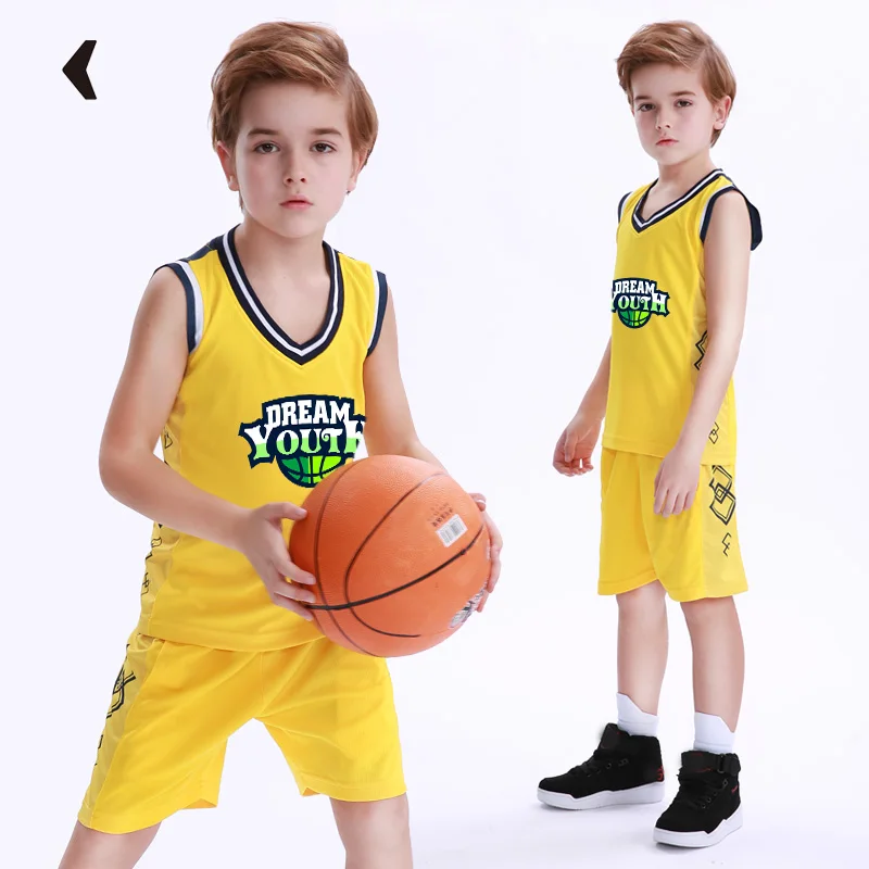  zdhoor Kids Boys 2PCS Basketball Soccer Jersey Sport