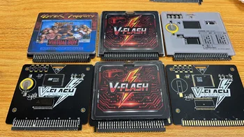 Cartuccia di gioco Virtual Boy 16-in-1 – Collezione di giochi Plug & Play con selettore a rotazione compatibile con tutte le console VB