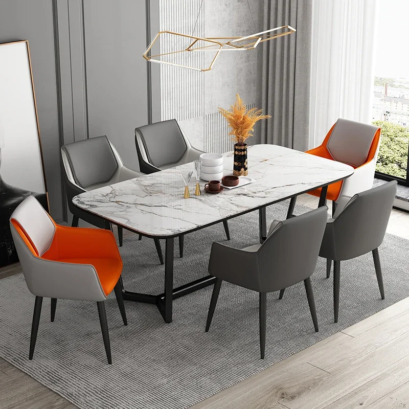 

Beautiful Nordic Dining Chairs Modern Luxury Cover Waterproof Dining Chairs Modern Game Sillas De Comedor Home Furniture