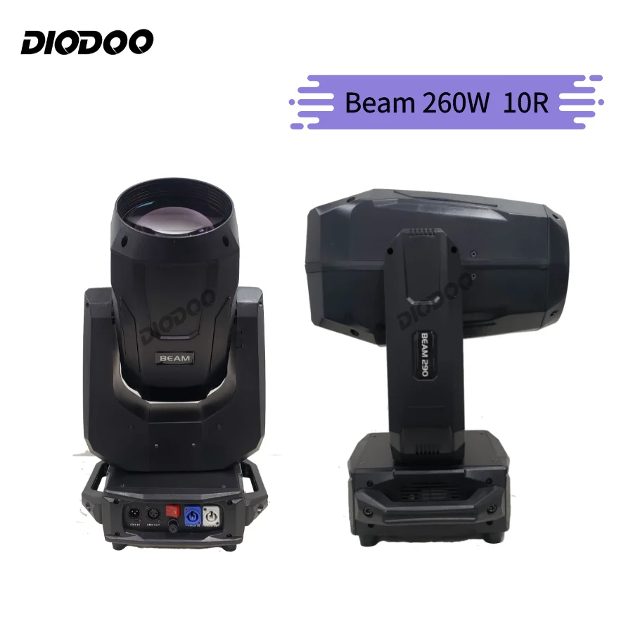 1-10 Uds 10R haz 260w 10r luz con cabezal móvil para Fiesta Disco concierto teatro Club boda DJ KTV o con estuche de vuelo