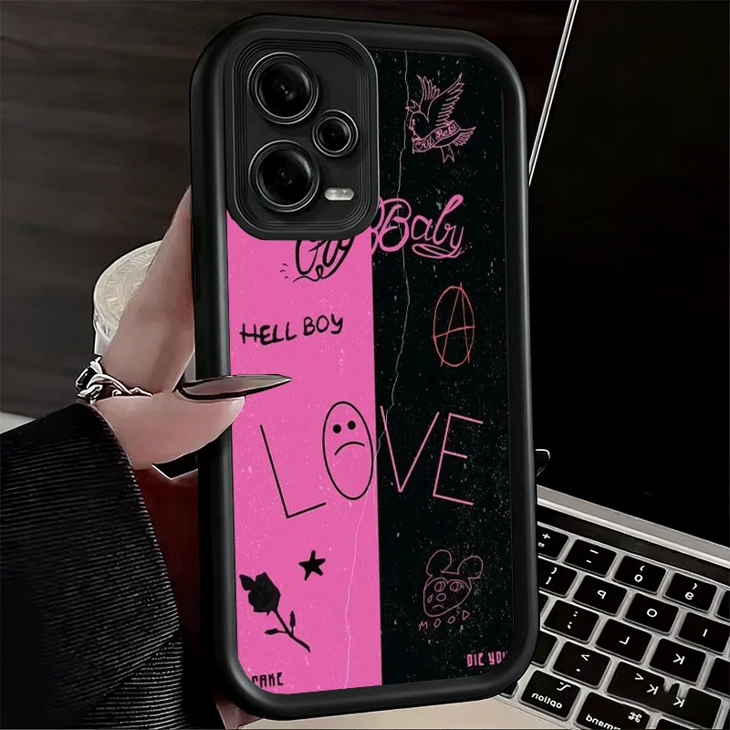 Lil Peep Hellboy Love Soft Phone Case - Universal Fit