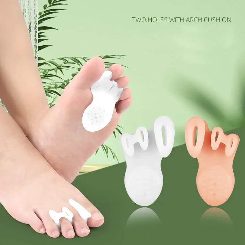 

Orthopedic Toe Separators Finger Toe Correction Tools Foot Care Orthotics Splint Toe Silicone Bunion Corrector Guard Foot Care