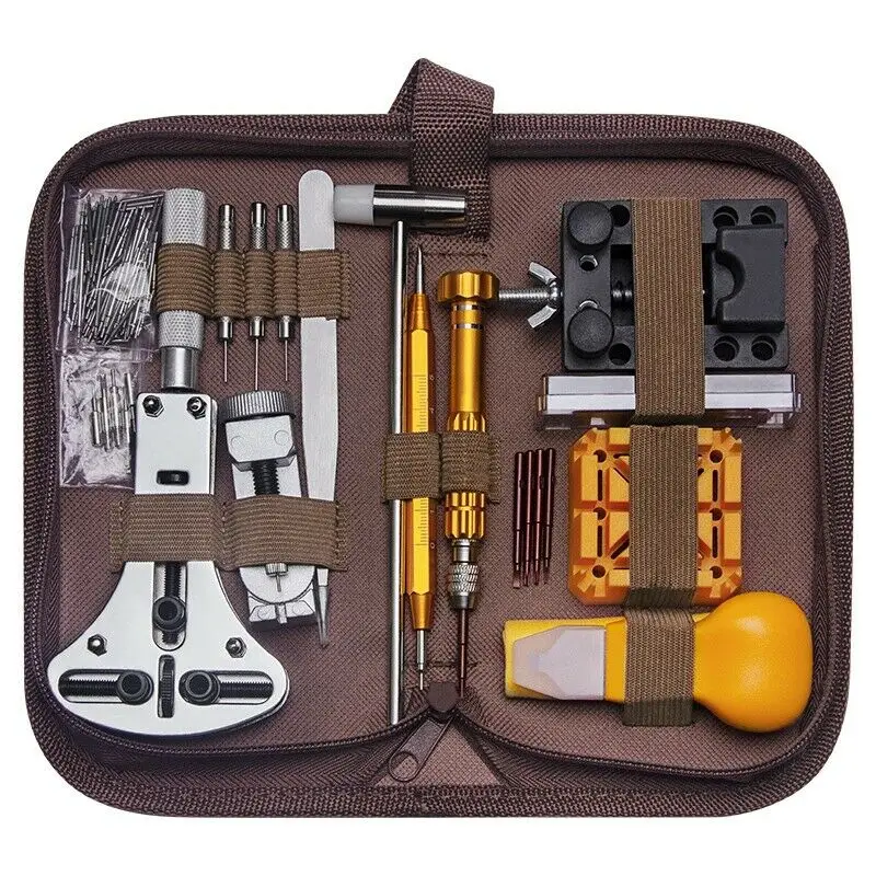 

149pcs Watch Repair tool Kit Watch Link Pin Remover Case Opener Spring Bar Remover Horlogemaker Gereedschap Repair WatchTool Kit