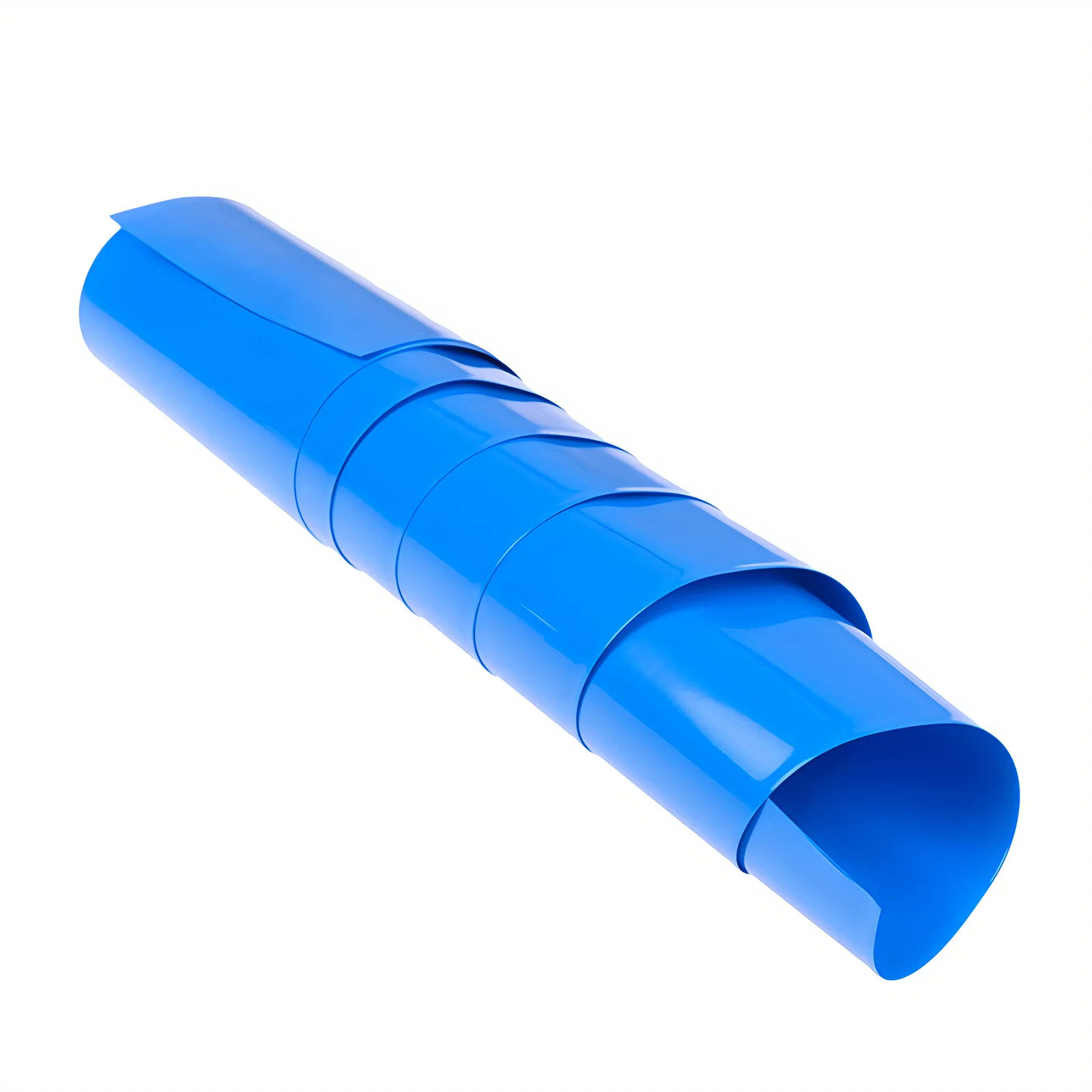 Lipo Battery PVC Heat Shrink Tube Pack 18650 21700 26650 25mm ~ 300mm Width Insulated Film Wrap lithium Case Cable Sleeve Blue
