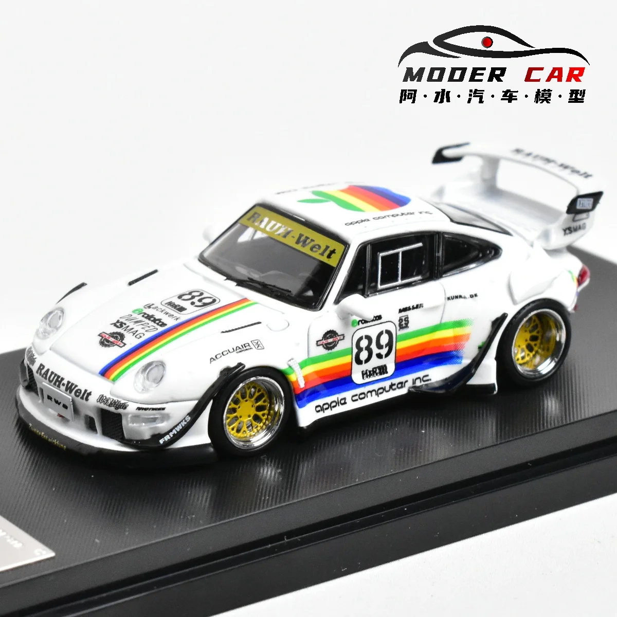 SW 1:64 993 RWB Diecast Model Car 5