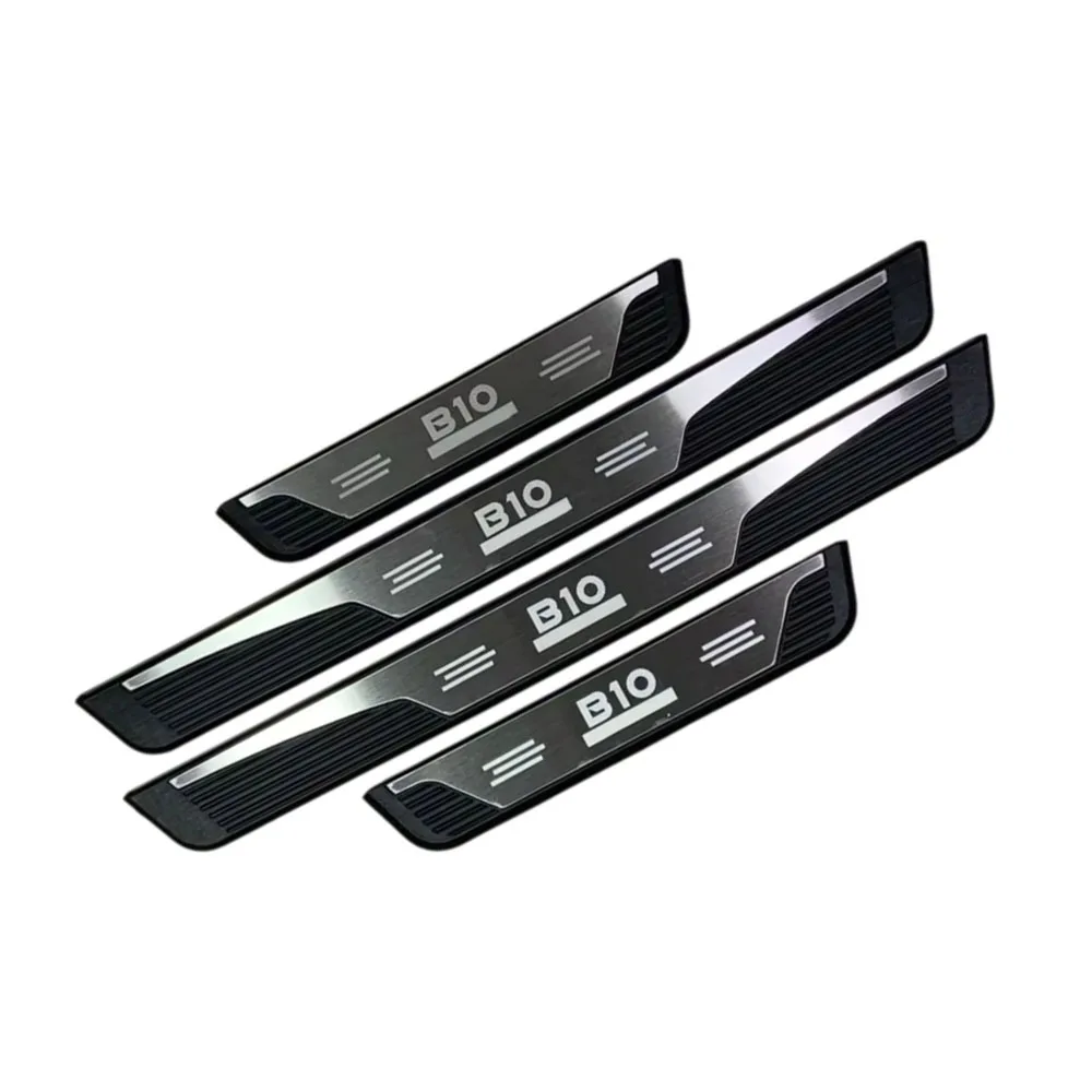 For Leapmotor B10 2025 2026 Car Door Sill Trim Protection Accessories Threshold Decorative Pedal External Styling Stickers 3